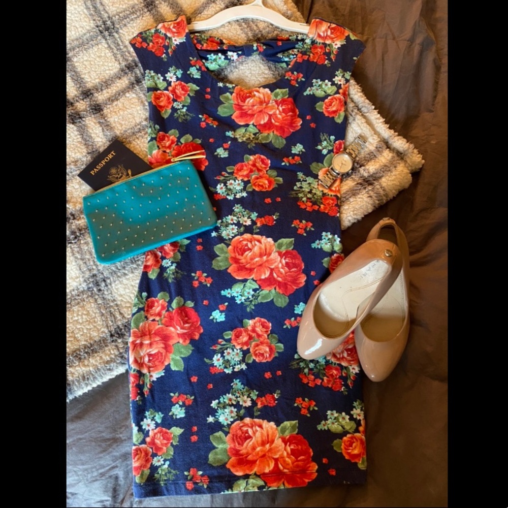 🌸👗Floral bodycon dress👗🌸